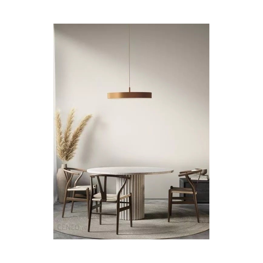 Azzardo AZ5089 - Himmennettävä LED-kattokruunu johdossa MARCELLO LED/30W/230V kulta + kauko-ohjaus