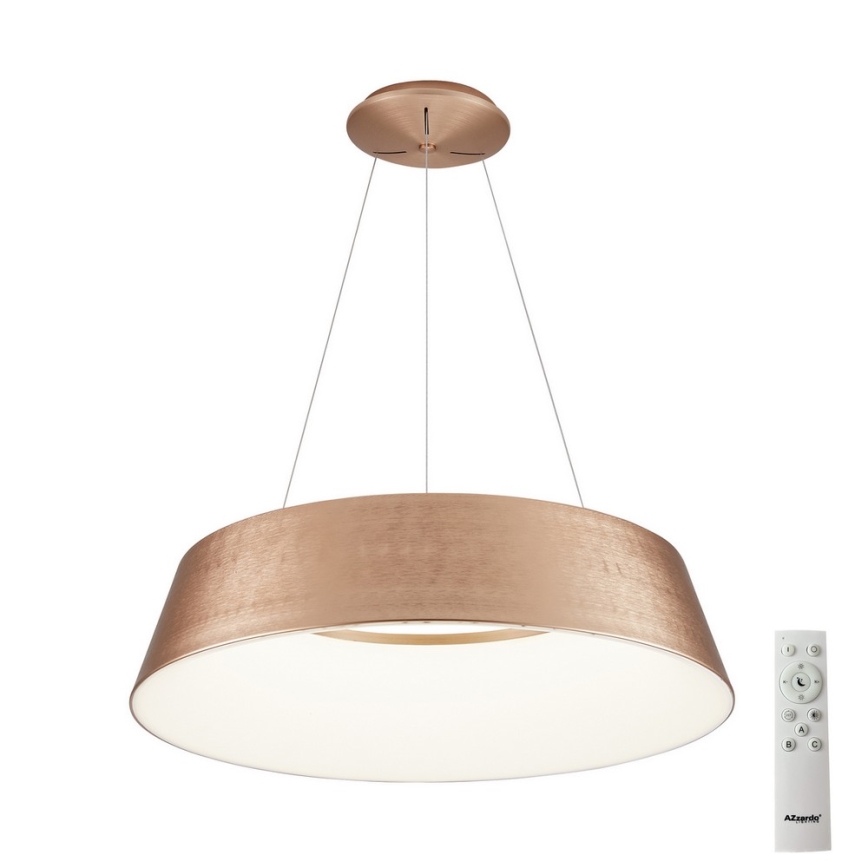 Azzardo AZ5095 - Himmennettävä LED-kattokruunu johdossa EMMA LED/60W/230V kulta + kauko-ohjaus
