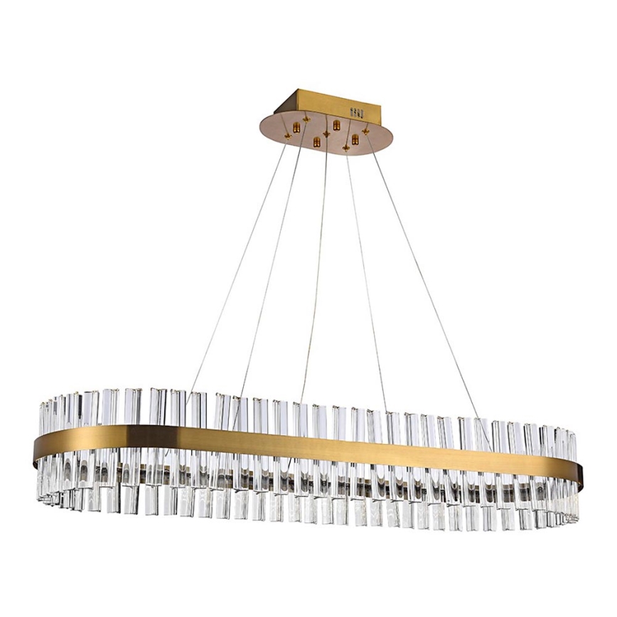 Azzardo AZ5263 - LED-kattokruunu johdossa FRANCESCA LED/64W/230V 100 cm