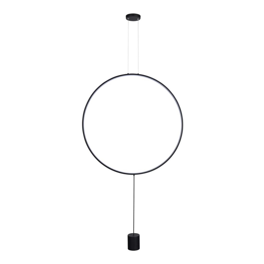 Azzardo AZ5264 - Himmennettävä LED-kattokruunu johdossa CODUTTI LED/28W/230V musta