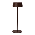 Azzardo AZ5336 - LED Ulkotila himmennettävä rechargeable lamppu GILBERTO LED/2W/5V IP54 ruskea