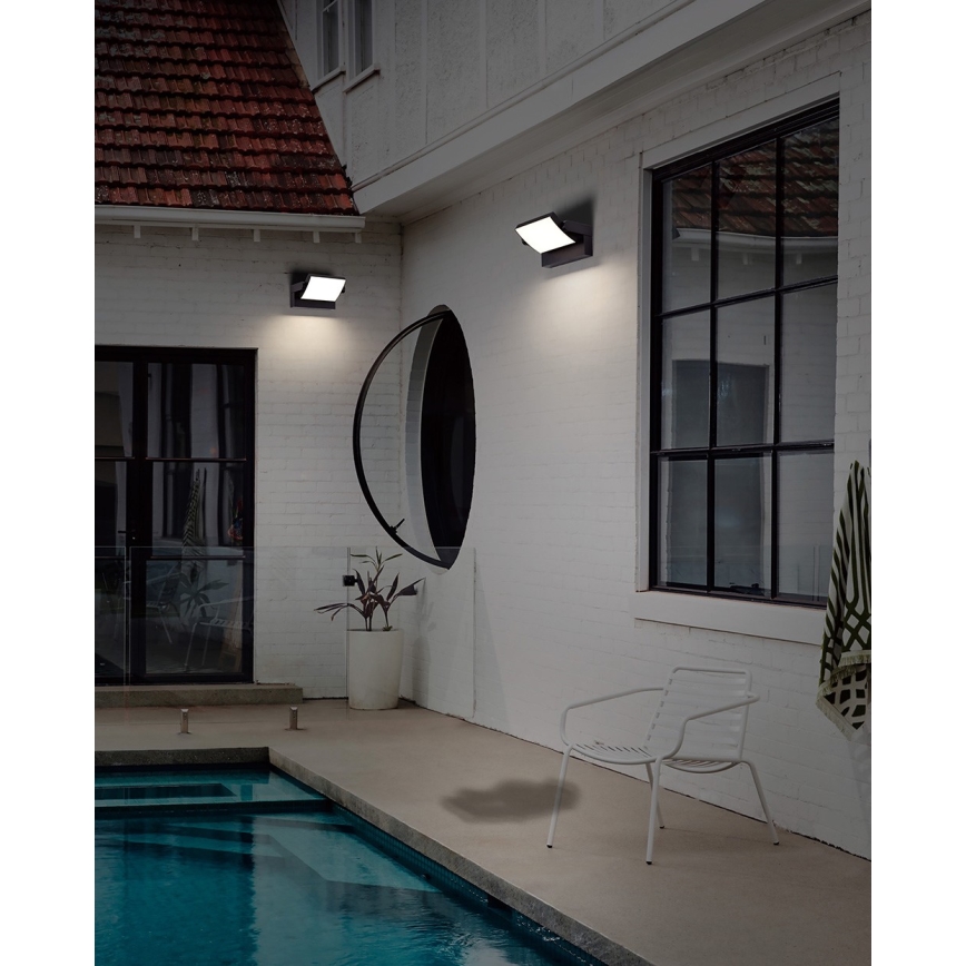 Azzardo AZ5340 - LED Ulkovalo anturilla DURANTE LED/21W/230V IP54