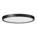 Azzardo AZ5356-LED-kattovalo anturilla PANKA LED/18W/230V IP40 musta