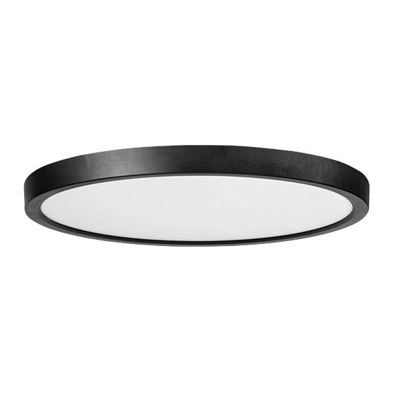 Azzardo AZ5366-Himmennettävä LED-kattovalaisin PANKA LED/24W/230V IP40 musta