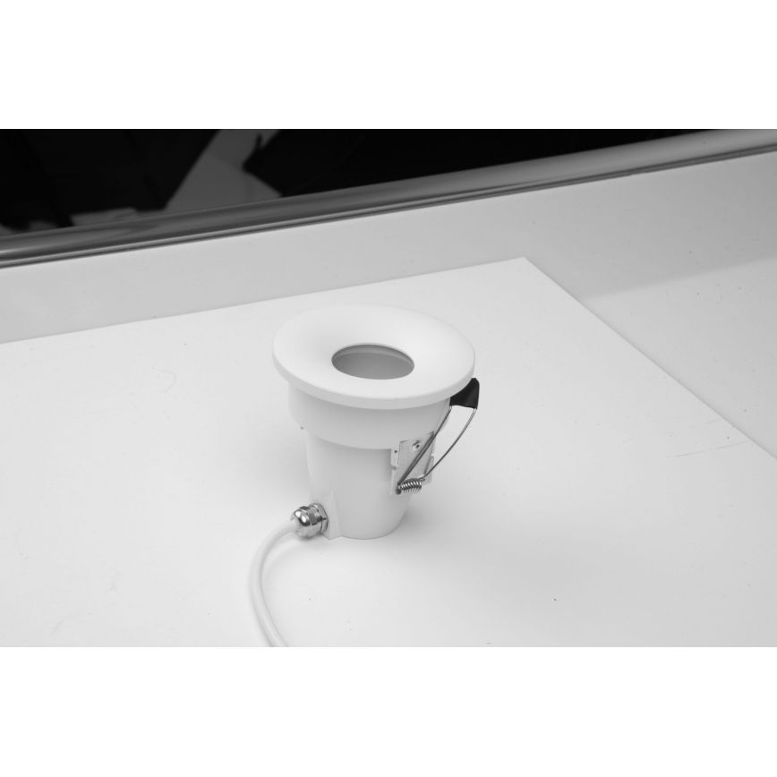 Azzardo AZ5389 - Kylpyhuoneen upotettu valo ROMOLO 1xGU10/50W/230V IP65 valkoinen