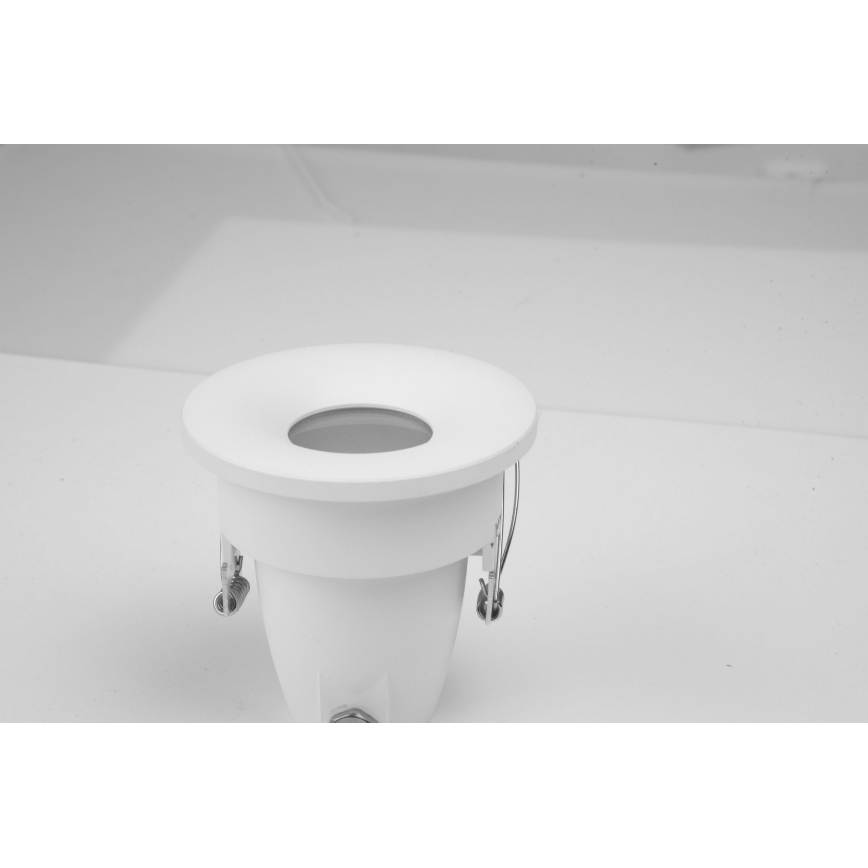 Azzardo AZ5389 - Kylpyhuoneen upotettu valo ROMOLO 1xGU10/50W/230V IP65 valkoinen