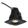 Azzardo AZ5392 - Kylpyhuoneen upotettu valo ROMOLO 1xGU10/50W/230V IP65 musta