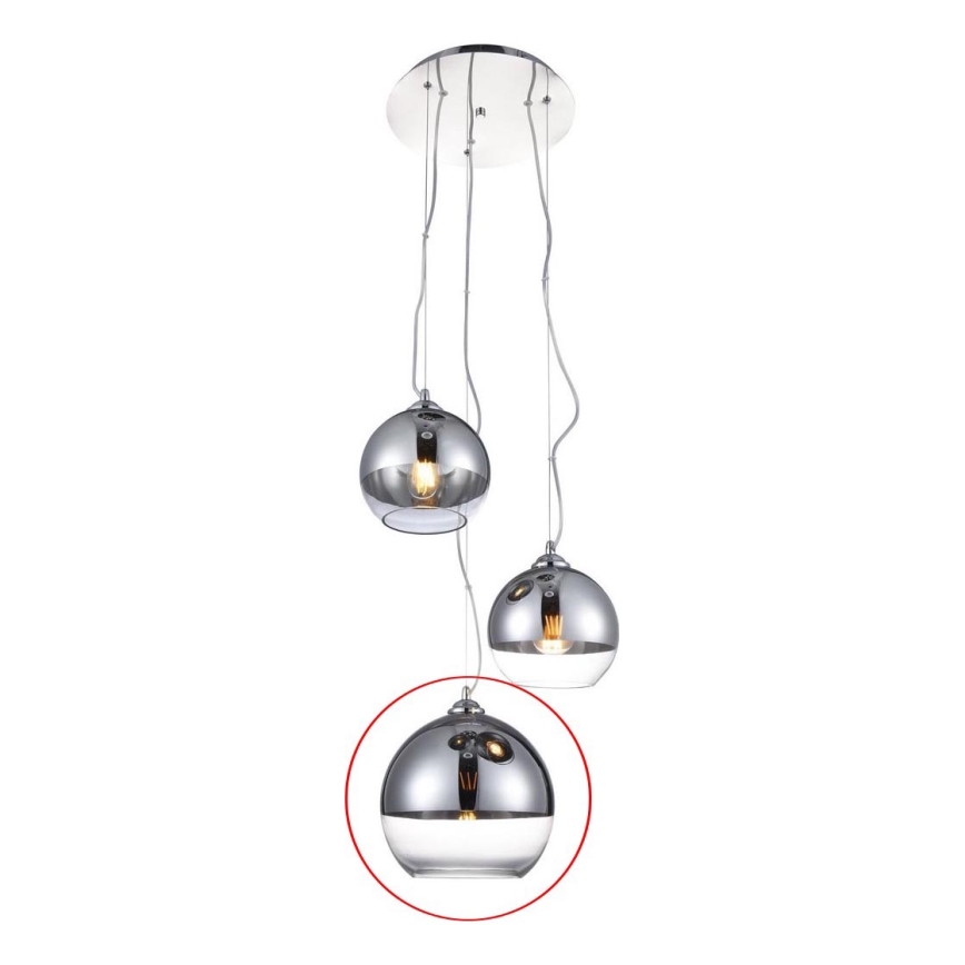 Azzardo - Vaihtokruunu BALL - iso halkaisija 24 cm