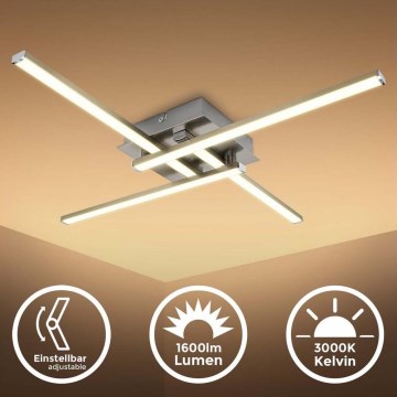 B.K. Licht 1315 - LED-kattovalaisin 4xLED/5W/230V