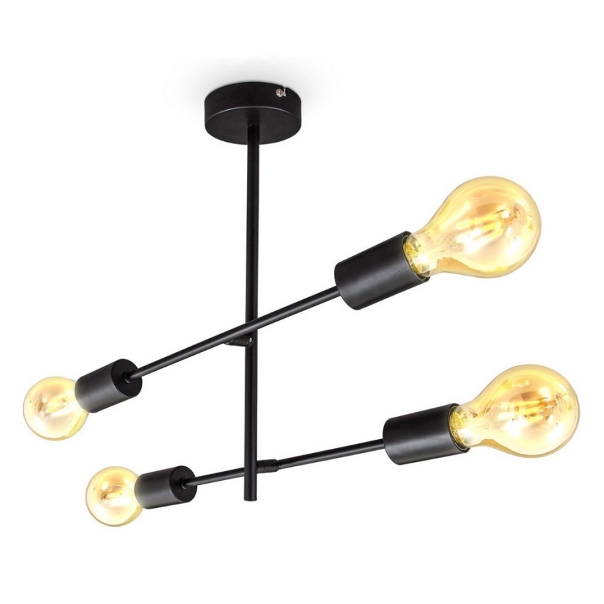 B.K. Licht 1343 - Kattokruunu tangossa 4xE27/60W/230V