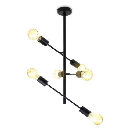 B.K. Licht 1344 - Kattokruunu tangossa 6xE27/60W/230V