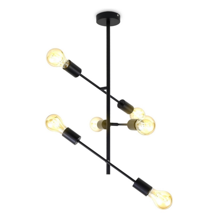 B.K. Licht 1344 - Kattokruunu tangossa 6xE27/60W/230V