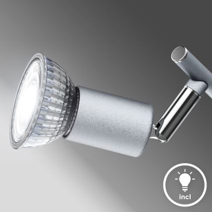 B.K.Licht 1409 - LED-kohdevalaisin 3xGU10/5W/230V