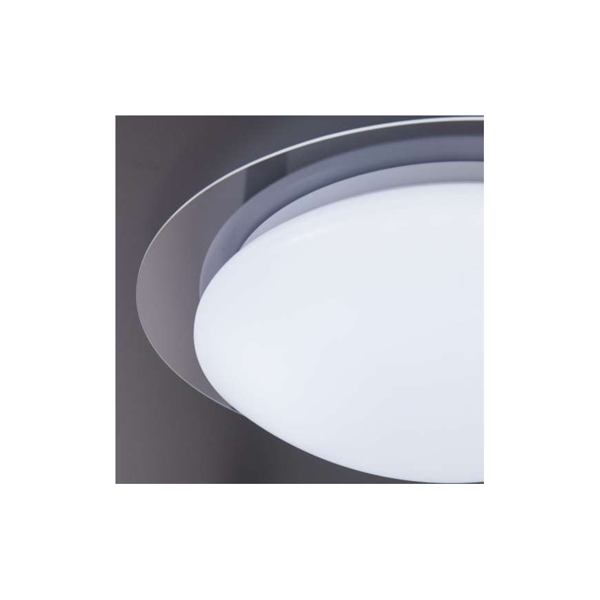 B.K.Licht BKL1025 - LED RGB Himmennettävä kylpyhuoneen kattovalaisin ASKELLA LED/12W/230V IP44 + kauko-ohjaus