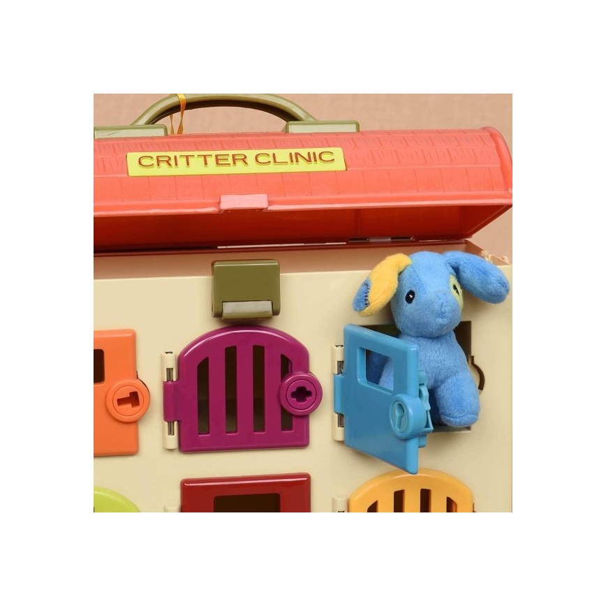 B-Toys - Eläinlääkintälaatikko Critter Clinic