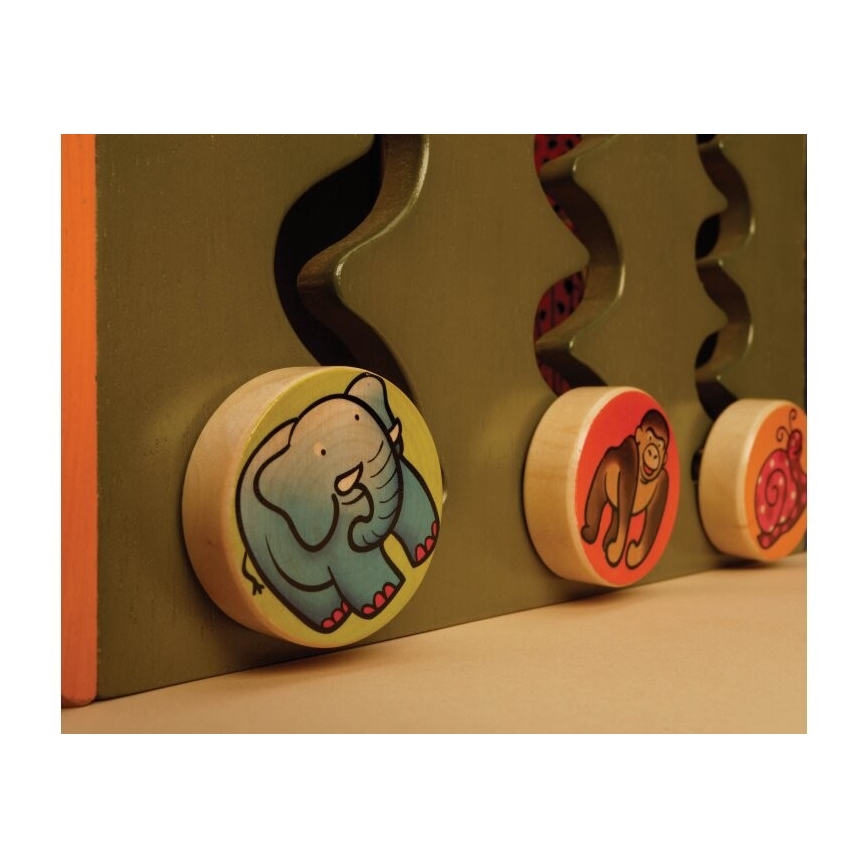 B-Toys - Interaktiivinen kuutio Zoo kumiviikuna