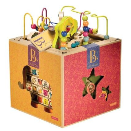 B-Toys - Interaktiivinen kuutio Zoo kumiviikuna