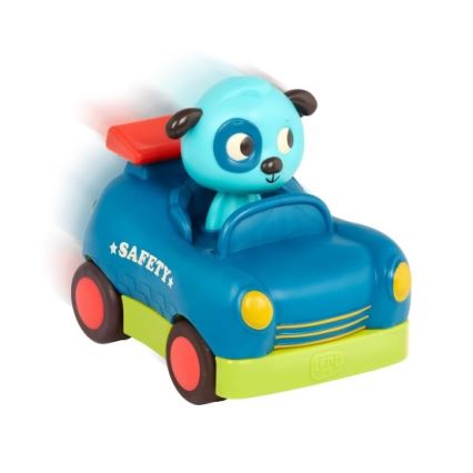 B-Toys - Kaukosäätimellä varustettu auto Koira Woofer 4xAA