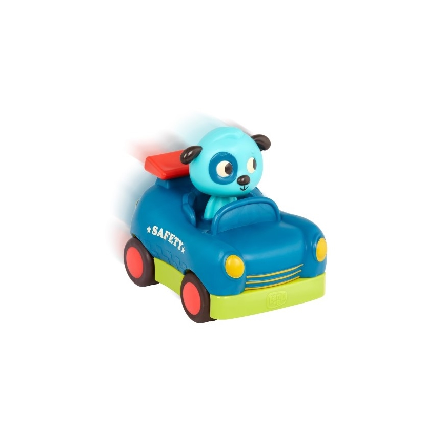 B-Toys - Kaukosäätimellä varustettu auto Koira Woofer 4xAA