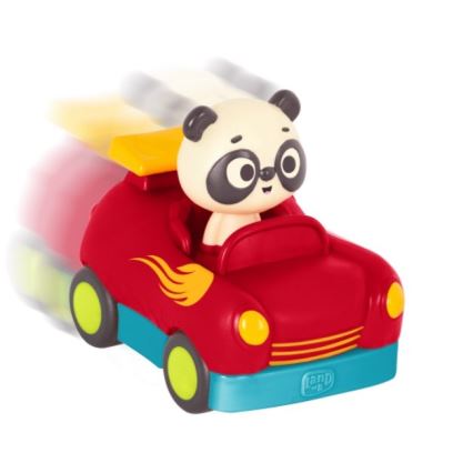B-Toys - Kaukosäätimellä varustettu auto Panda Bingo 4xAA