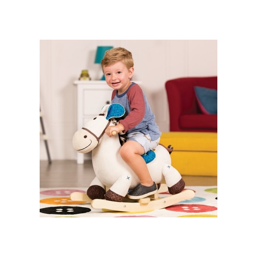 B-Toys - Keinuhevonen BANJO poppeli