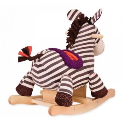 B-Toys - Keinuva zebra KAZOO poppeli
