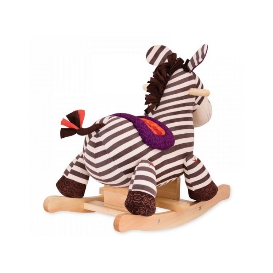 B-Toys - Keinuva zebra KAZOO poppeli
