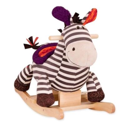 B-Toys - Keinuva zebra KAZOO poppeli