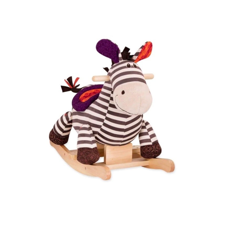 B-Toys - Keinuva zebra KAZOO poppeli