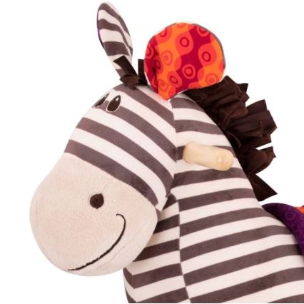 B-Toys - Keinuva zebra KAZOO poppeli
