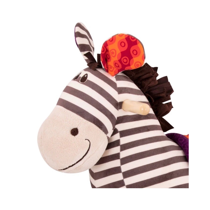 B-Toys - Keinuva zebra KAZOO poppeli