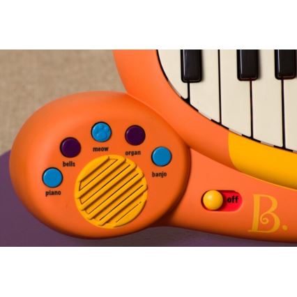 B-Toys - Lasten piano mikrofonilla Cat 4xAA