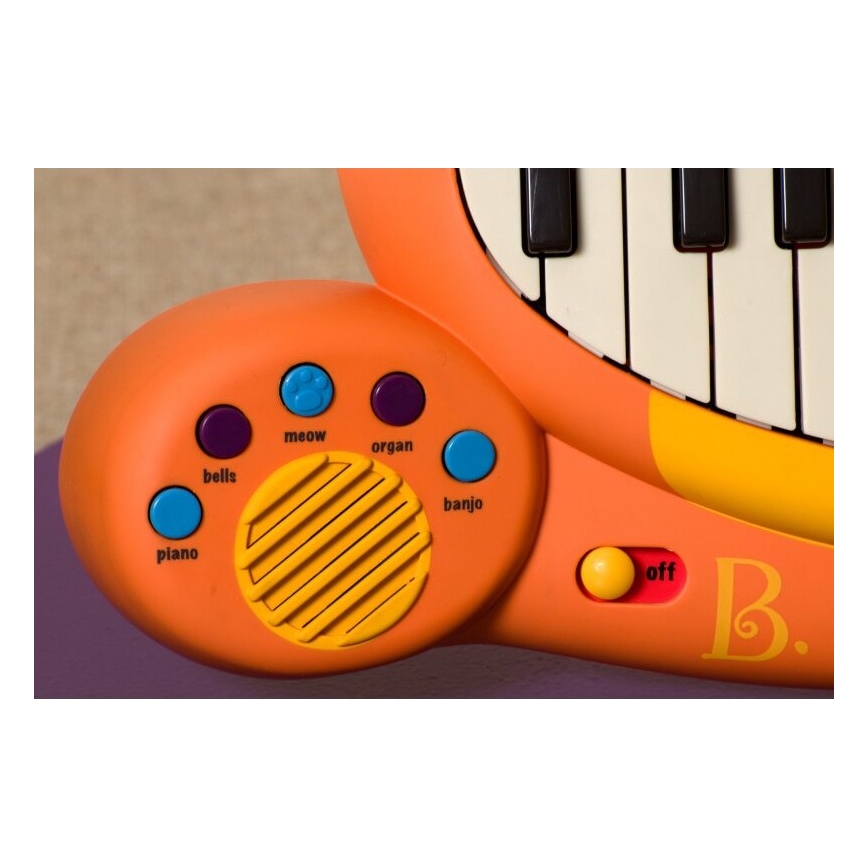 B-Toys - Lasten piano mikrofonilla Cat 4xAA