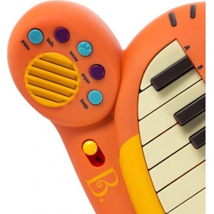 B-Toys - Lasten piano mikrofonilla Cat 4xAA