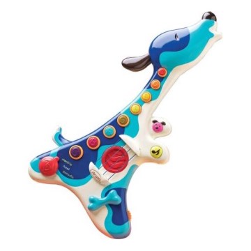 B-Toys - Lasten sähkökitara Koira Woofer 3xAA