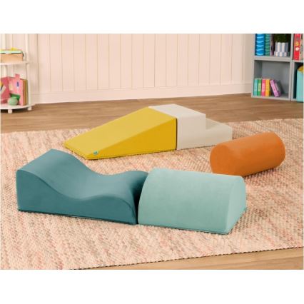 B-Toys - Lasten vaahtomuovipalikat MAXI WONDERSHAPES 5 kpl