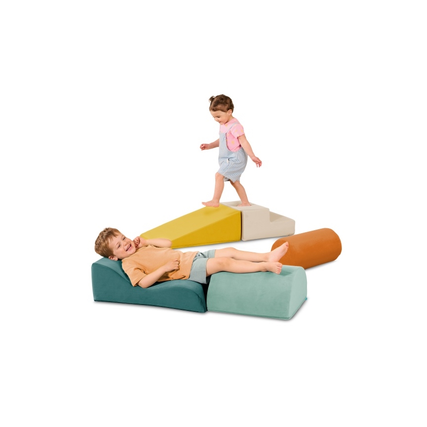 B-Toys - Lasten vaahtomuovipalikat MAXI WONDERSHAPES 5 kpl