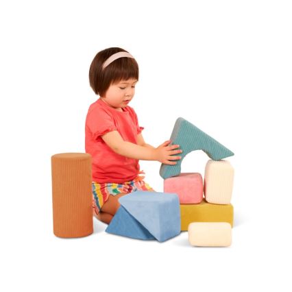 B-Toys - Lasten vaahtomuovipalikat TUMBLE-Y 8 kpl