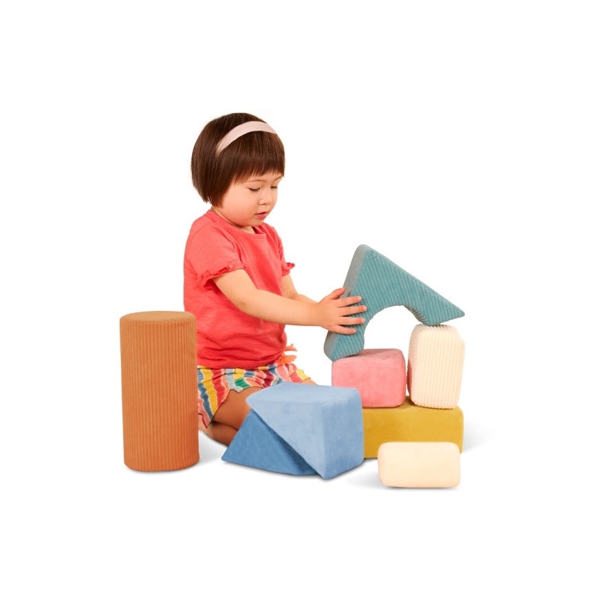 B-Toys - Lasten vaahtomuovipalikat TUMBLE-Y 8 kpl