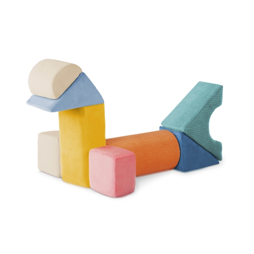 B-Toys - Lasten vaahtomuovipalikat TUMBLE-Y 8 kpl