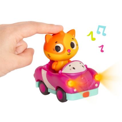 B-Toys - Valaistut autot melodialla 3xAG13