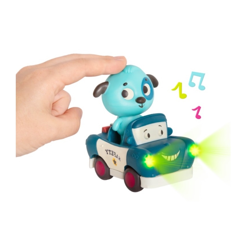 B-Toys - Valaistut autot melodialla 3xAG13
