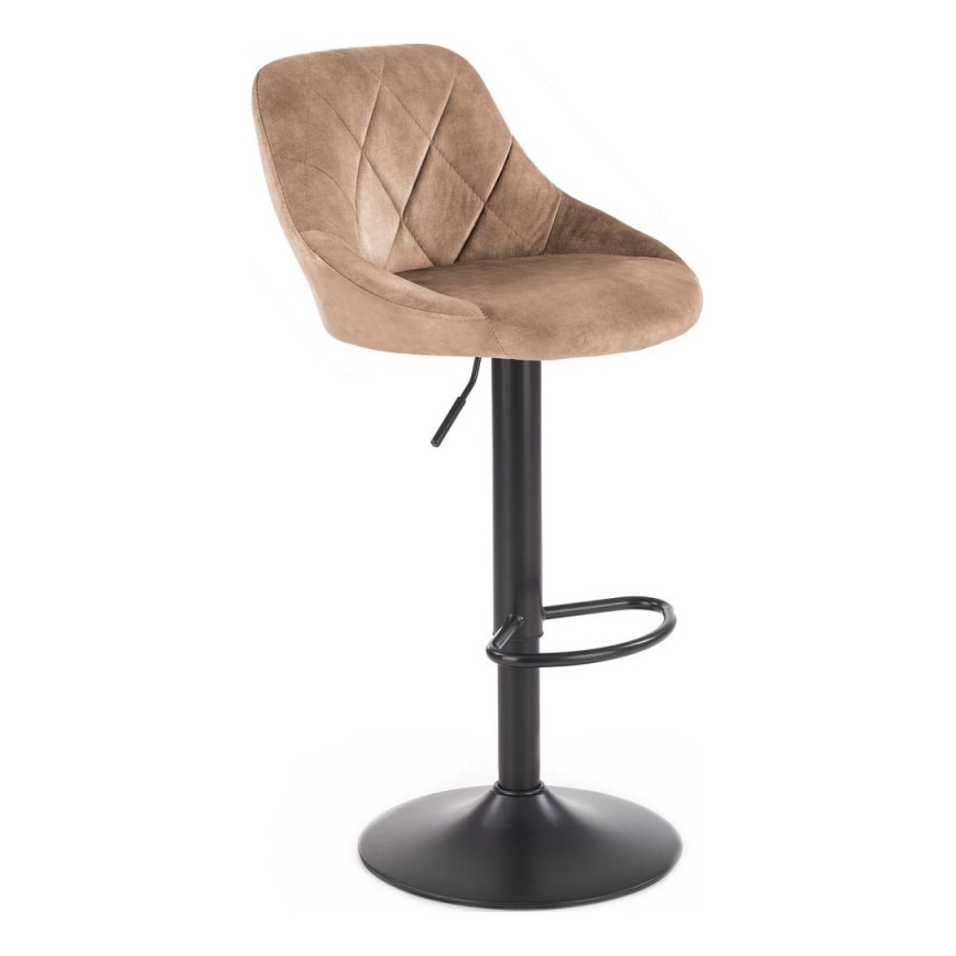 Baari tuoli 106x47 cm musta/ruskea