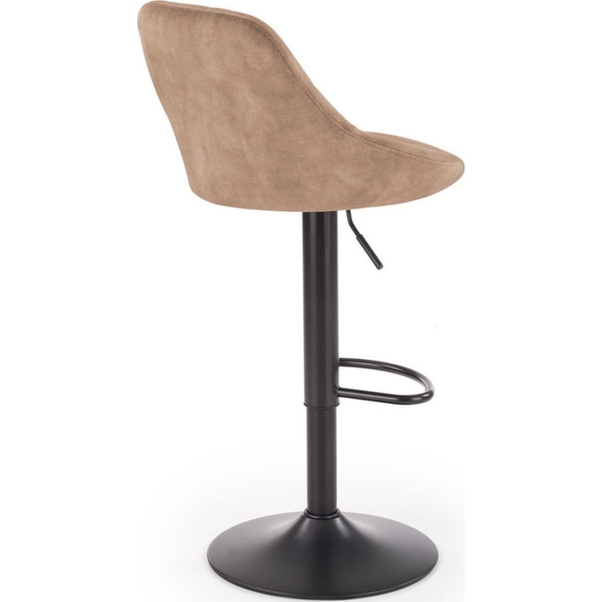 Baari tuoli 106x47 cm musta/ruskea