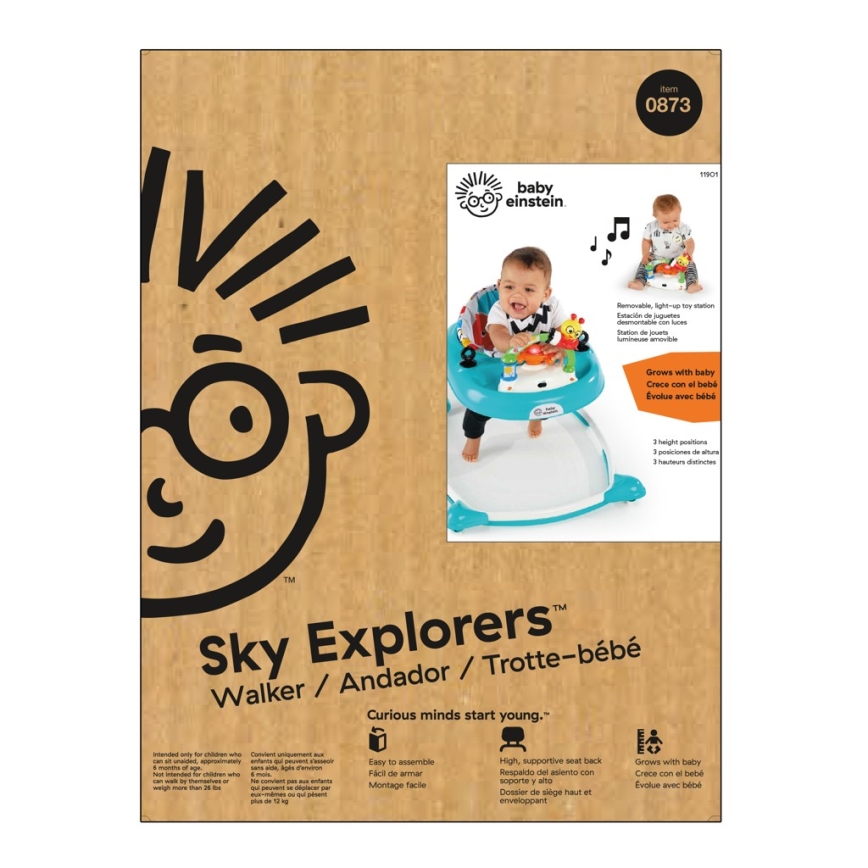 Baby Einstein - Kävelytuoli SKY EXPLORERS WALKER
