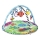Baby Einstein - Lasten peitto leikkimiseen vesimaton kanssa 2in1 SEA FLOOR EXPLORERS