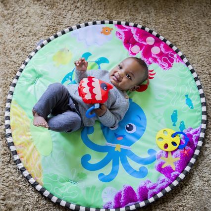 Baby Einstein - Lasten peitto leikkimiseen vesimaton kanssa 2in1 SEA FLOOR EXPLORERS