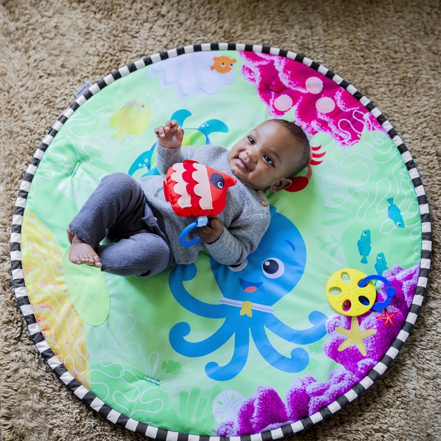 Baby Einstein - Lasten peitto leikkimiseen vesimaton kanssa 2in1 SEA FLOOR EXPLORERS