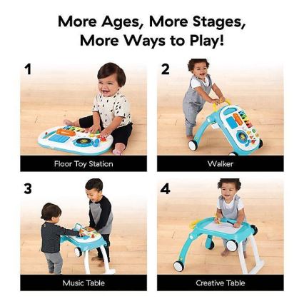 Baby Einstein - Vauvan kävelytuki 4in1 MUSICAL MIX 'N ROLL