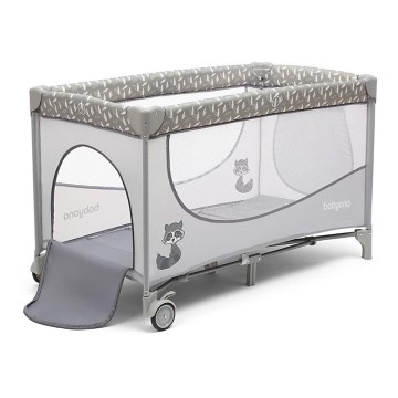 BabyOno - Matkasänky BASIC harmaa